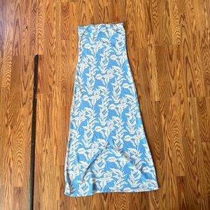 RESA Strapless Floral Maxi Dress